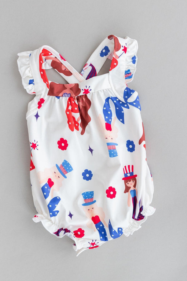 mer-made-in-the-usa-ruffle-cross-back-romper Mila &  Rose - Sophia's Style-Mer-Made in the USA Ruffle Cross Back Romper-0-3M--1
